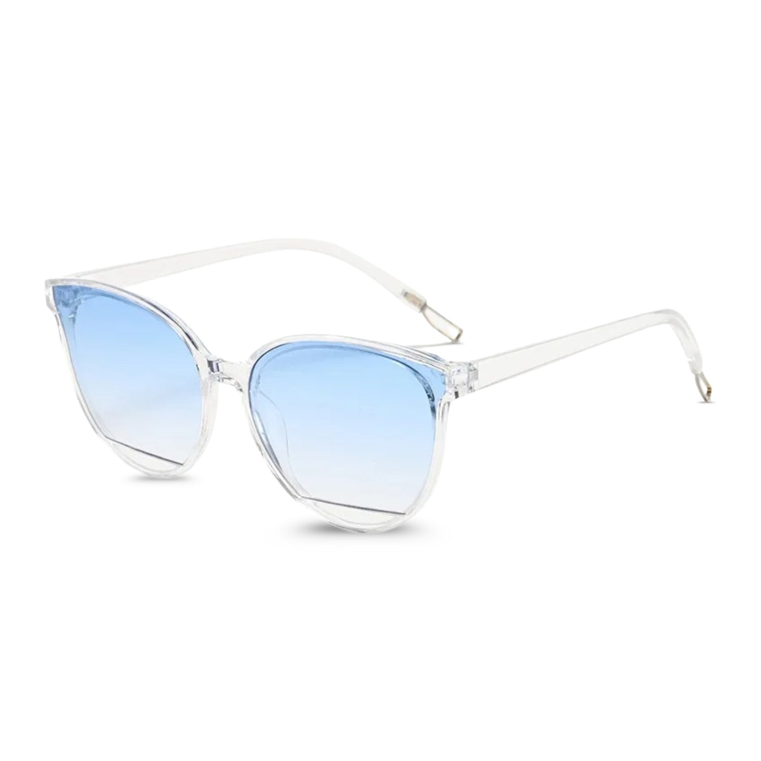 Lunettes de soleil femme œil de chat – Transparent