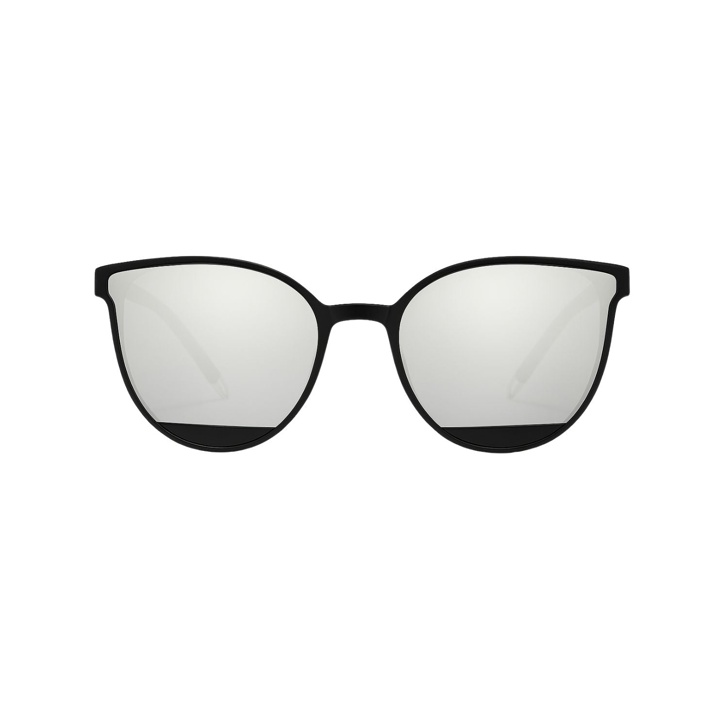 Lunettes Soleil Femme – Œil de Chat Gris Chrome