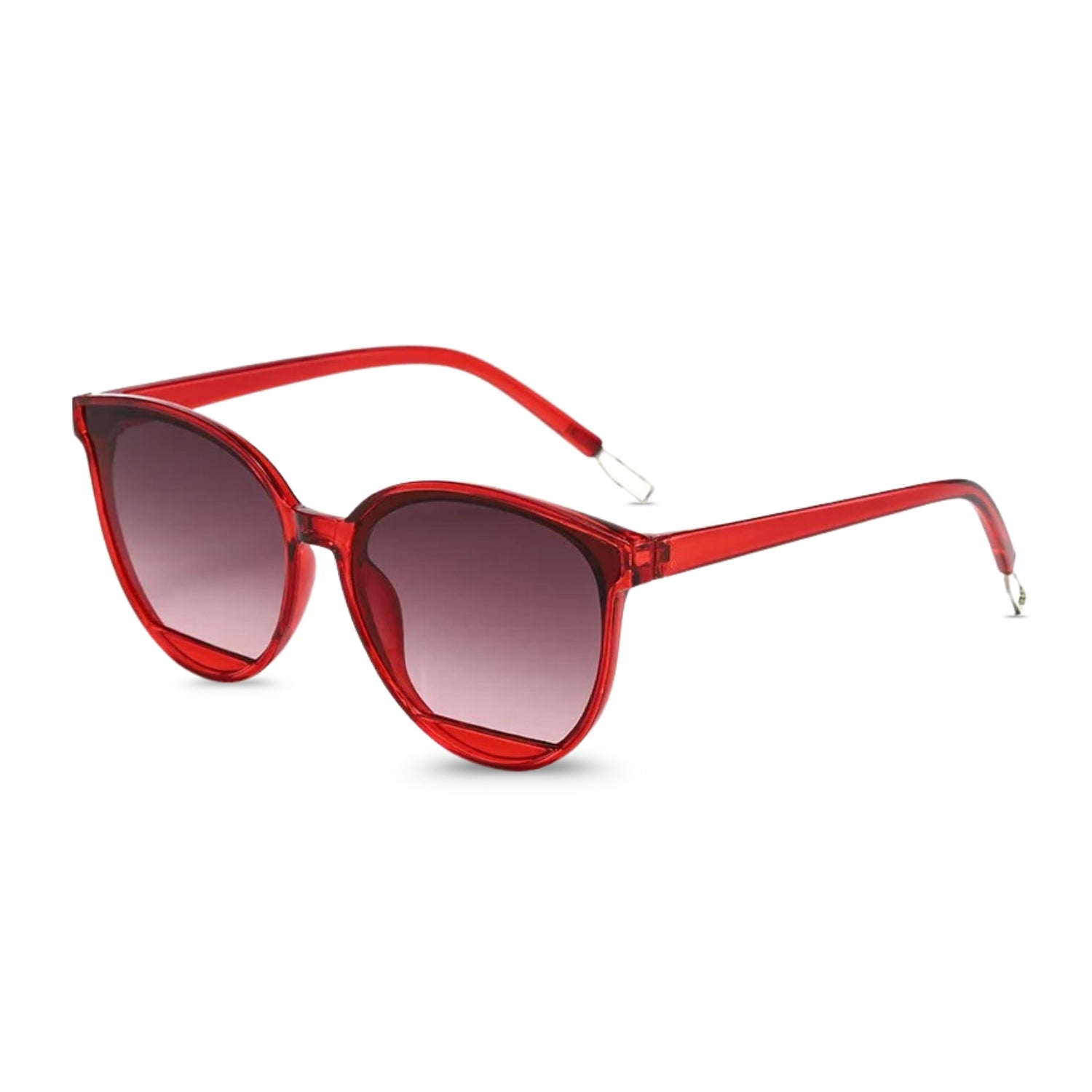 Lunettes de soleil femme – oeil de chat Rouge glamour