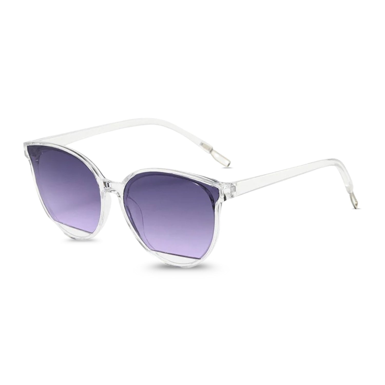 Lunettes de soleil femme Œil de chat – Transparent