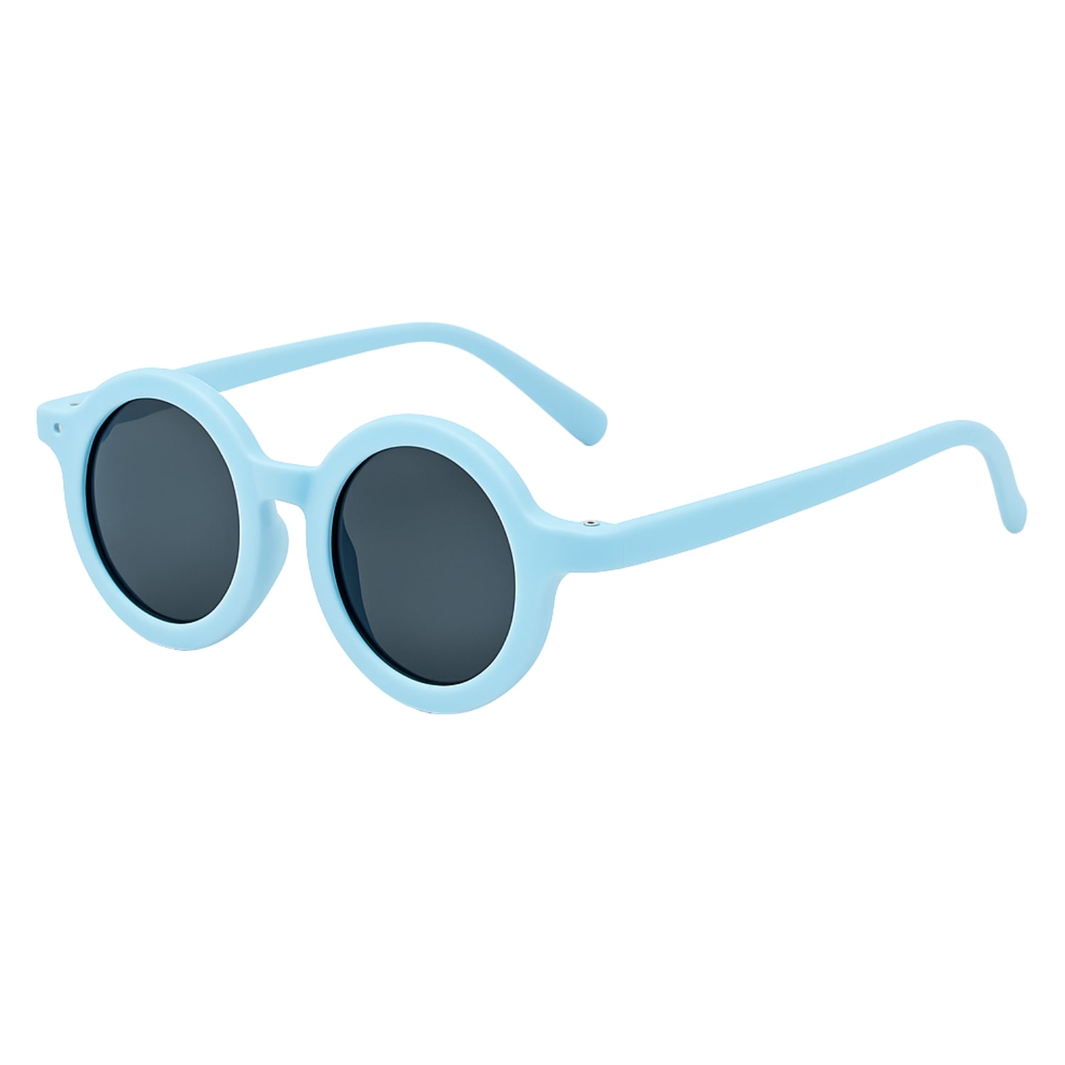 Lunettes pliables pour garçon – Ronde et compactes – Bleu