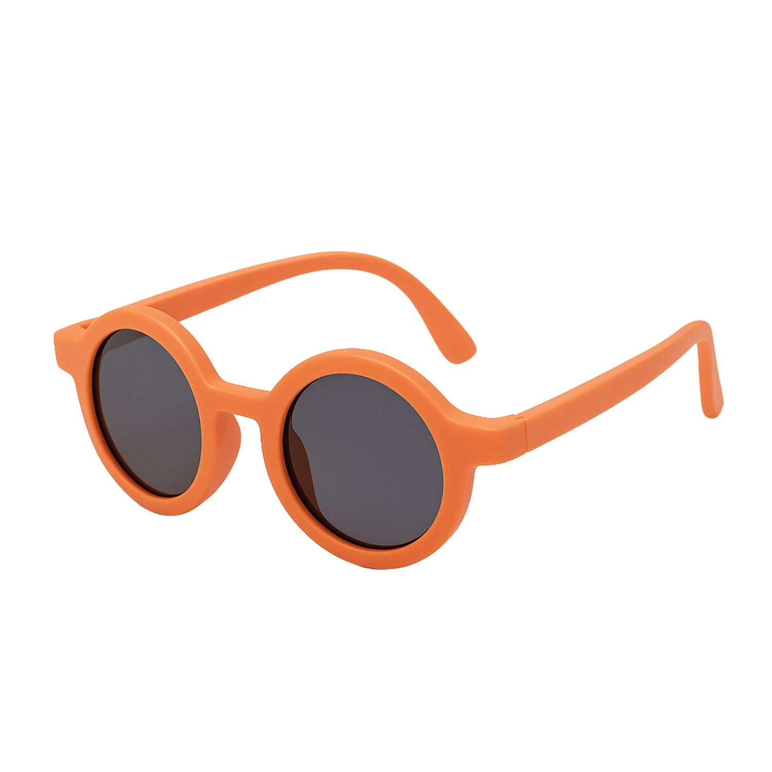 Lunettes pliables pour garçon – Rondes et compactes – Orange