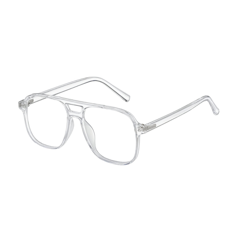lunettes de vue anti lumière bleue pour homme aviateur