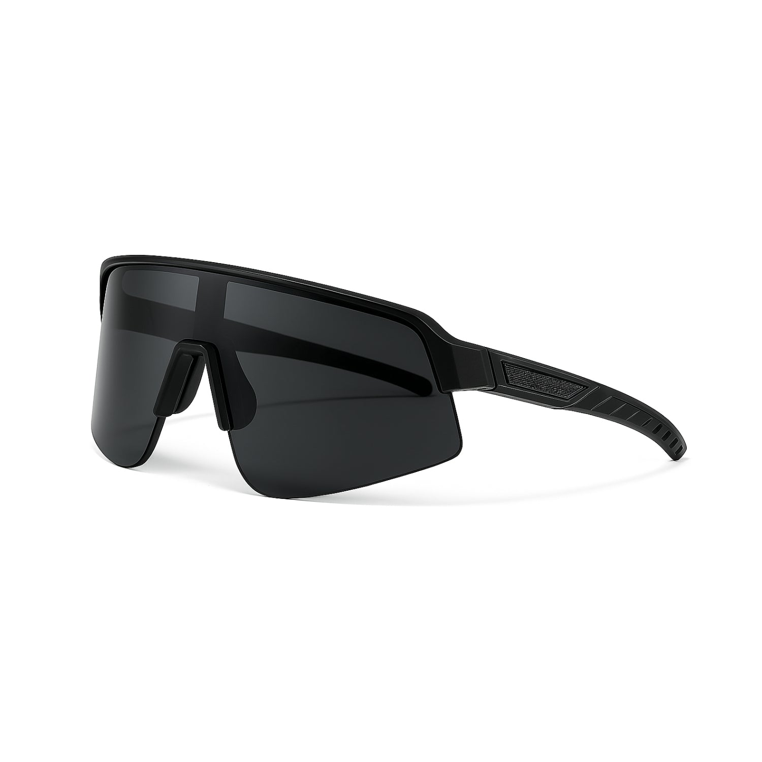 Lunettes de soleil futuriste - Noir