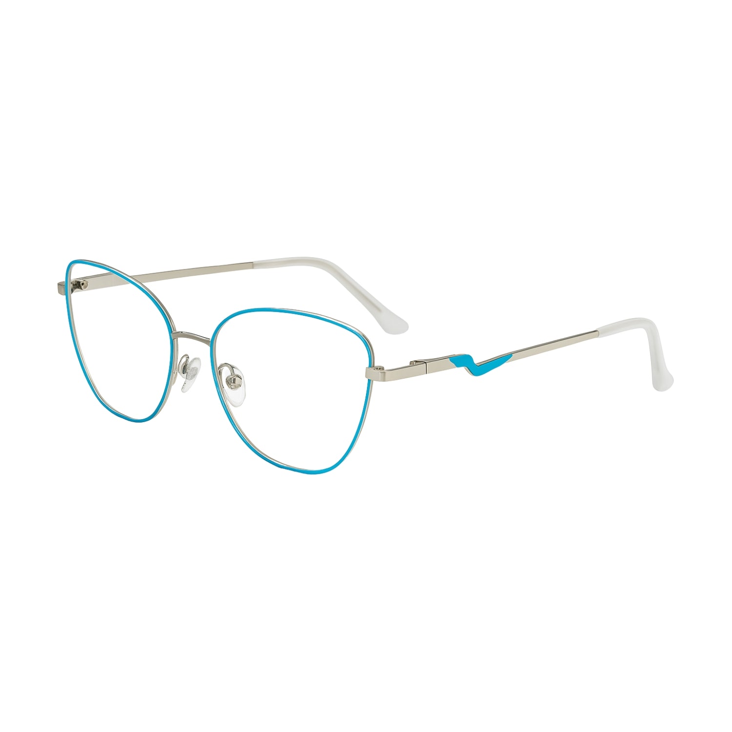 Lunettes Anti-Lumière Bleue Femme - Forme Papillon Bleu