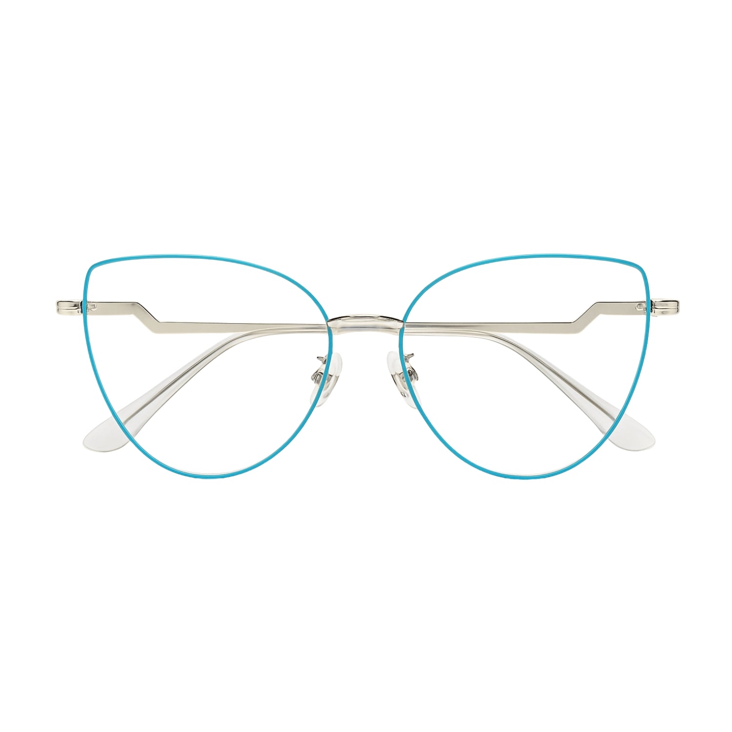 Lunettes Anti-Lumière Bleue Femme - Forme Papillon Bleu