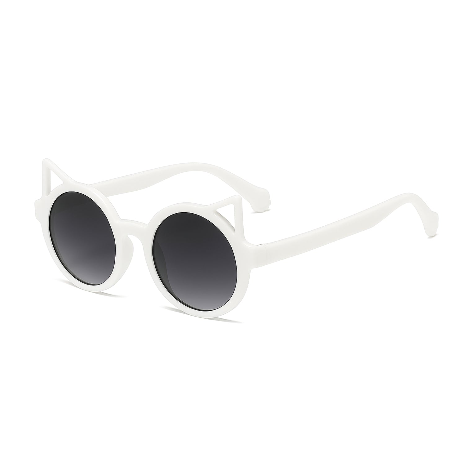 Lunettes de soleil fille – Chat mignon blanc