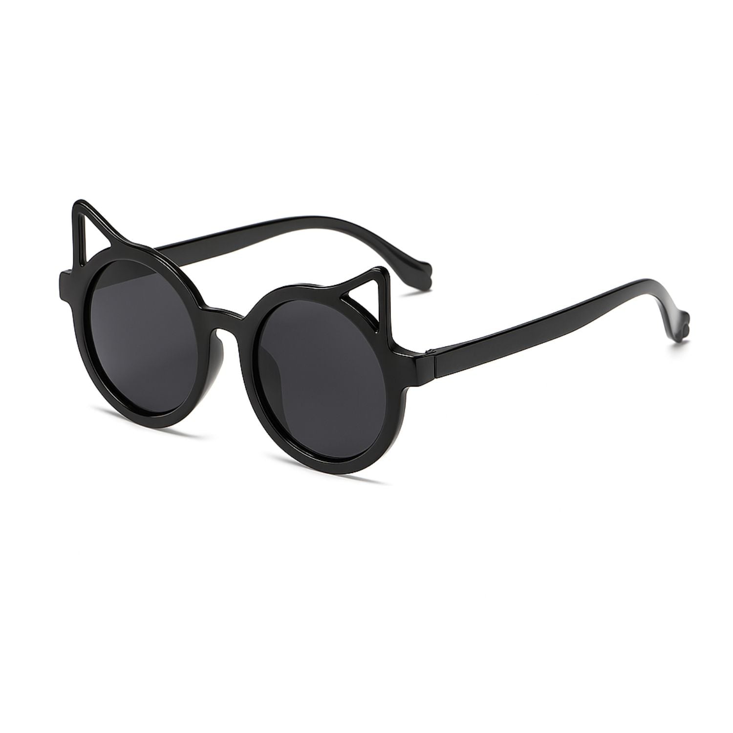 Lunettes de soleil fille noir - Chat original