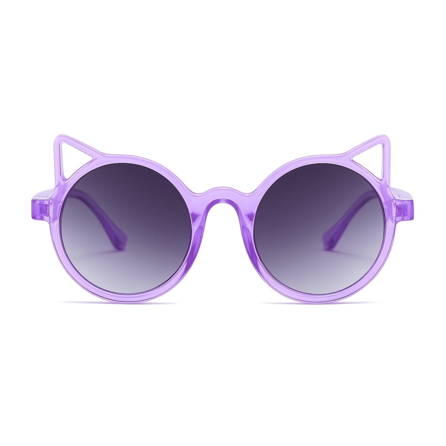 Lunettes de soleil fille violette - Chat fantaisie