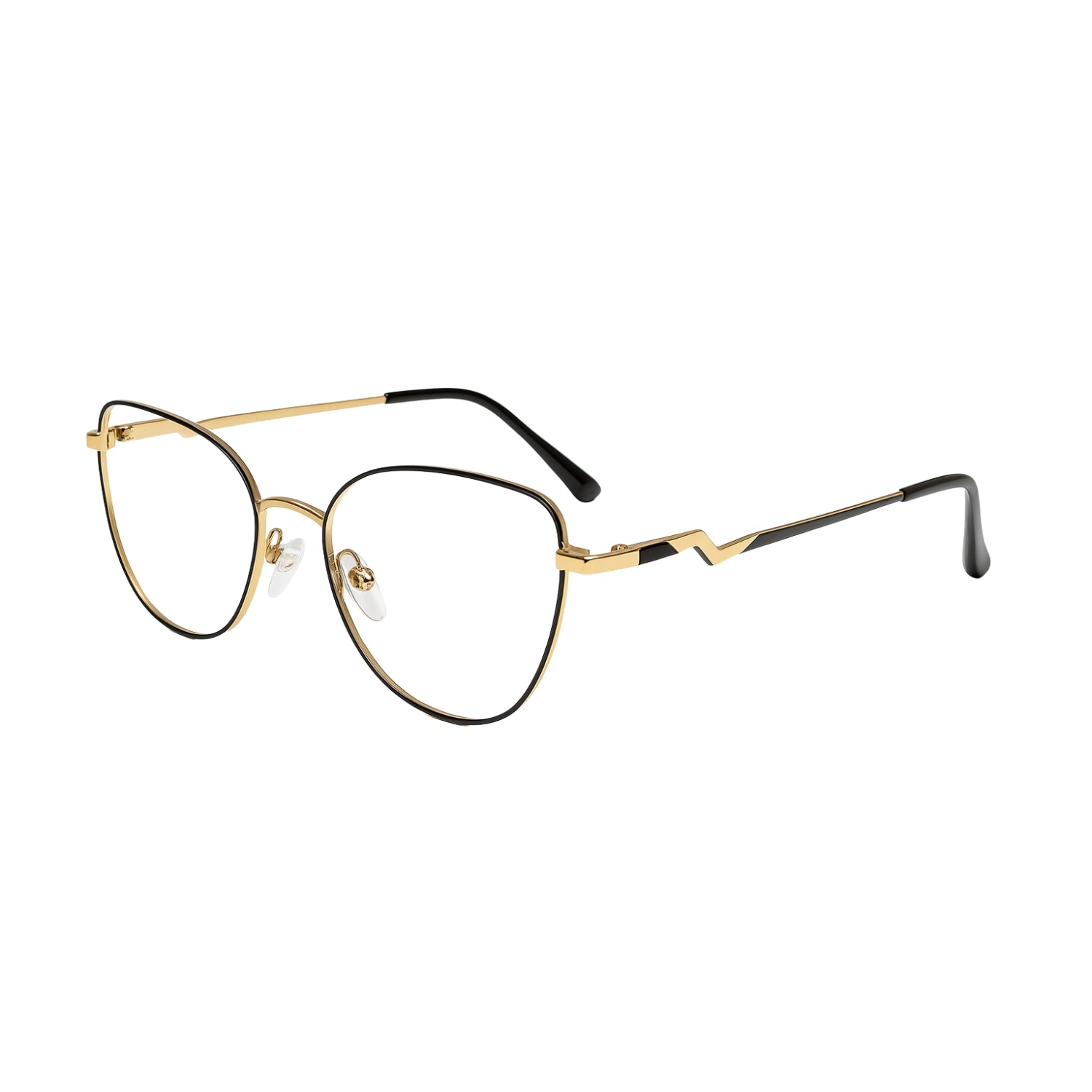 Lunettes Anti-Lumière Bleue Femme – Forme Papillon Noir