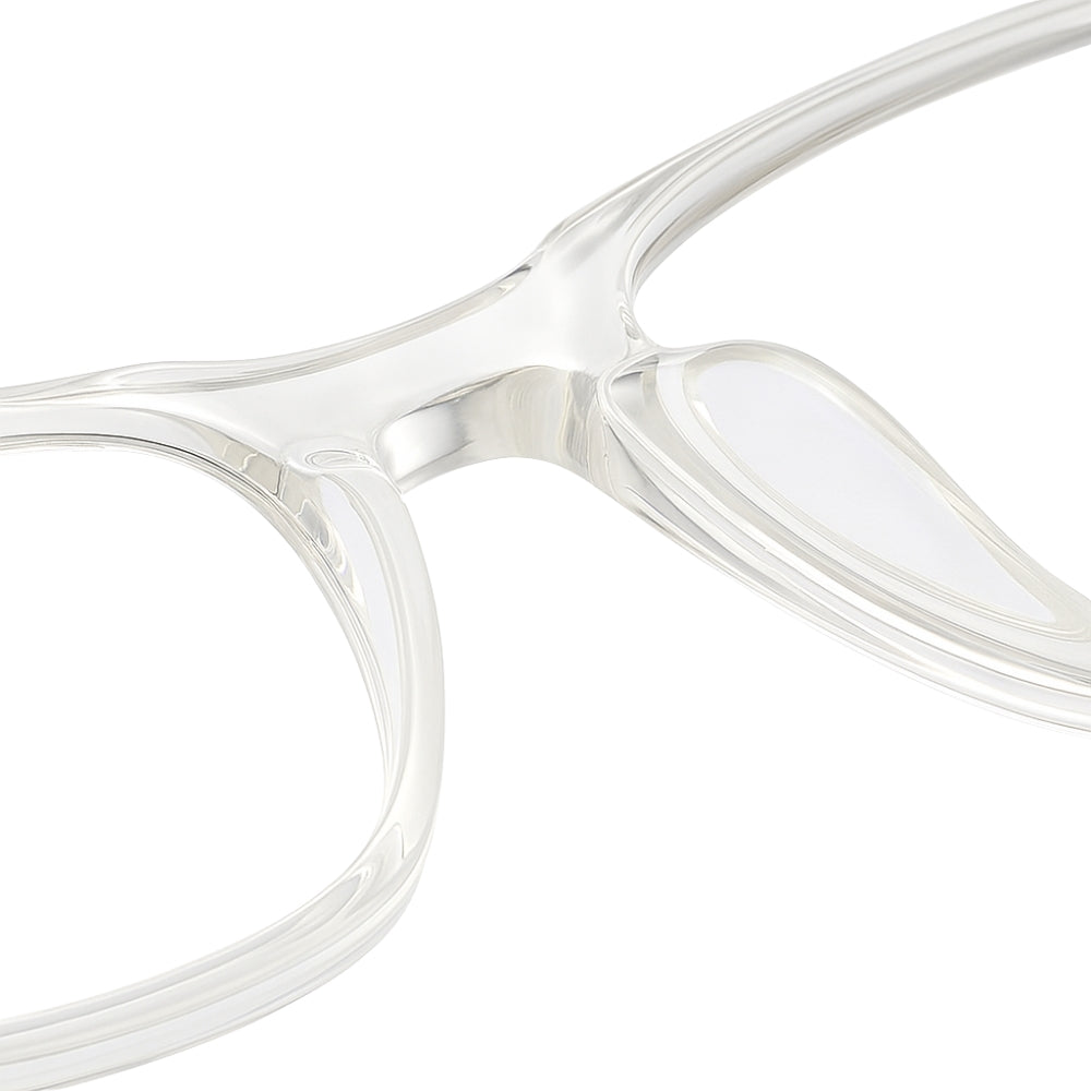 Lunettes de vue anti-lumière bleue pour homme - Monture Transparente