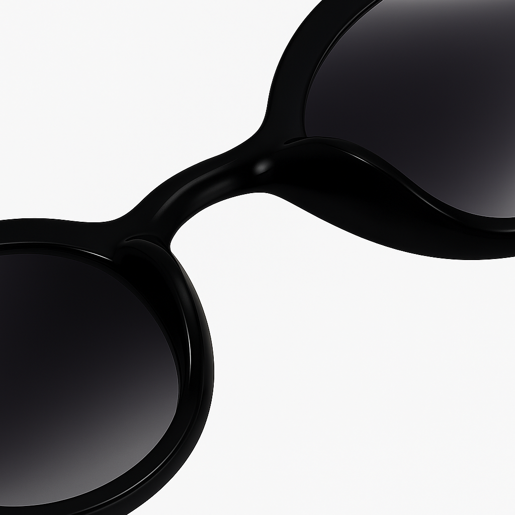 Lunettes de soleil fille noir - Chat original