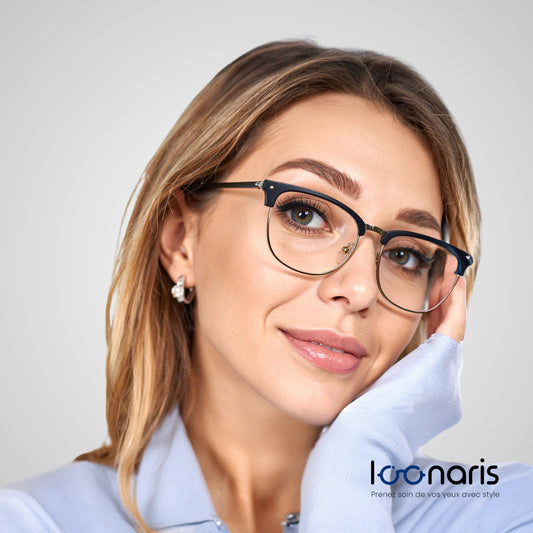 Lunettes anti lumière bleue – Style Clubmaster