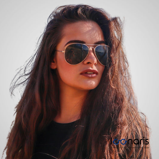 Lunettes filtrantes lumière bleue – Style aviateur